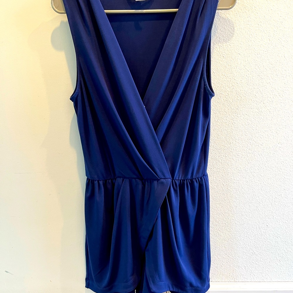 Sleeveless romper